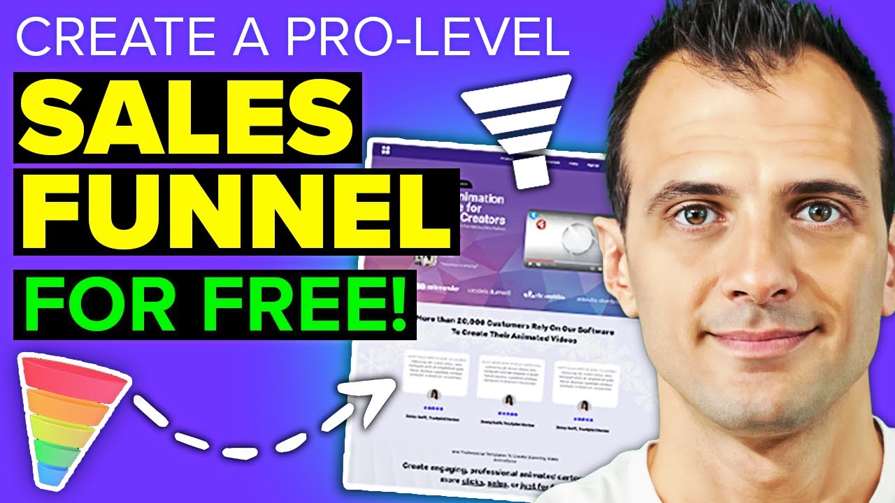 How to Create a Sales Funnel FOR FREE: 2024 Tutorial For Beginners