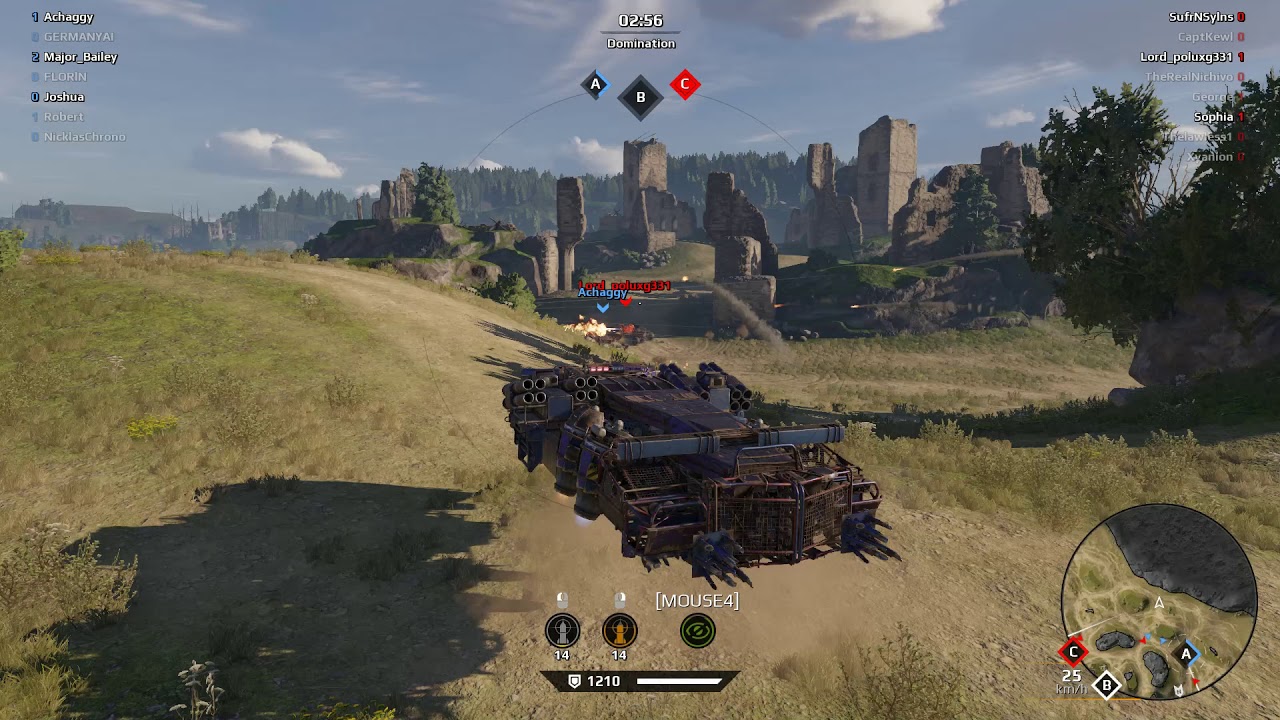 Crossout - 5 Kills 2200 Points Dual Hurricane Hover
