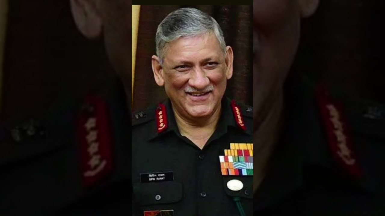cds bipin rawat #cds #bipinrawat #army