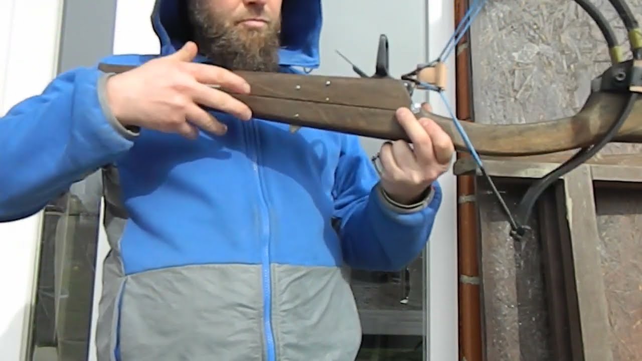 Pellet crossbow