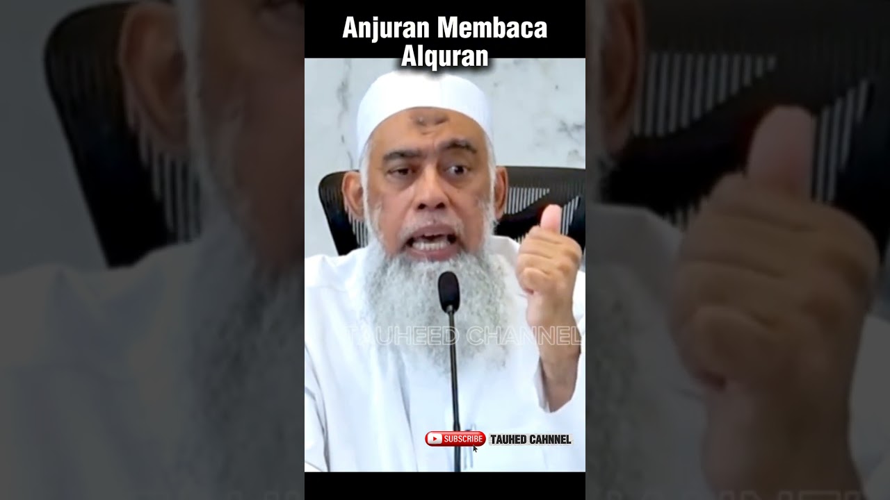 Anjuran Membaca Alquran - Ustadz Yazid Bin Abdul Qadir Jawas Rahimahullah