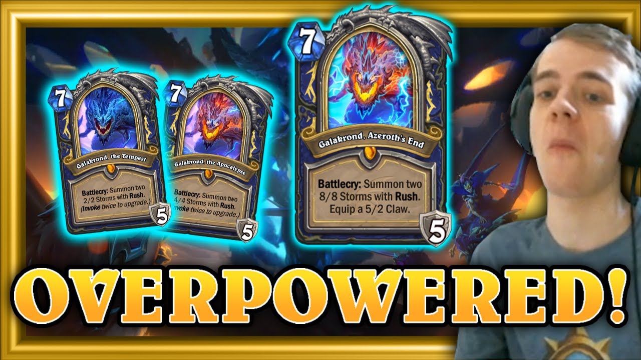 Galakrond Shaman Feels OP! Is This The Best Deck Of Descent of Dragons?