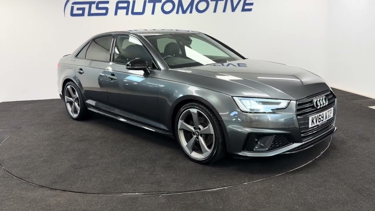 Audi A4 Saloon 2.0 TDI 35 S-Line Black Edition Navigation 150bhp S-Tronic Automatic KV69XTP