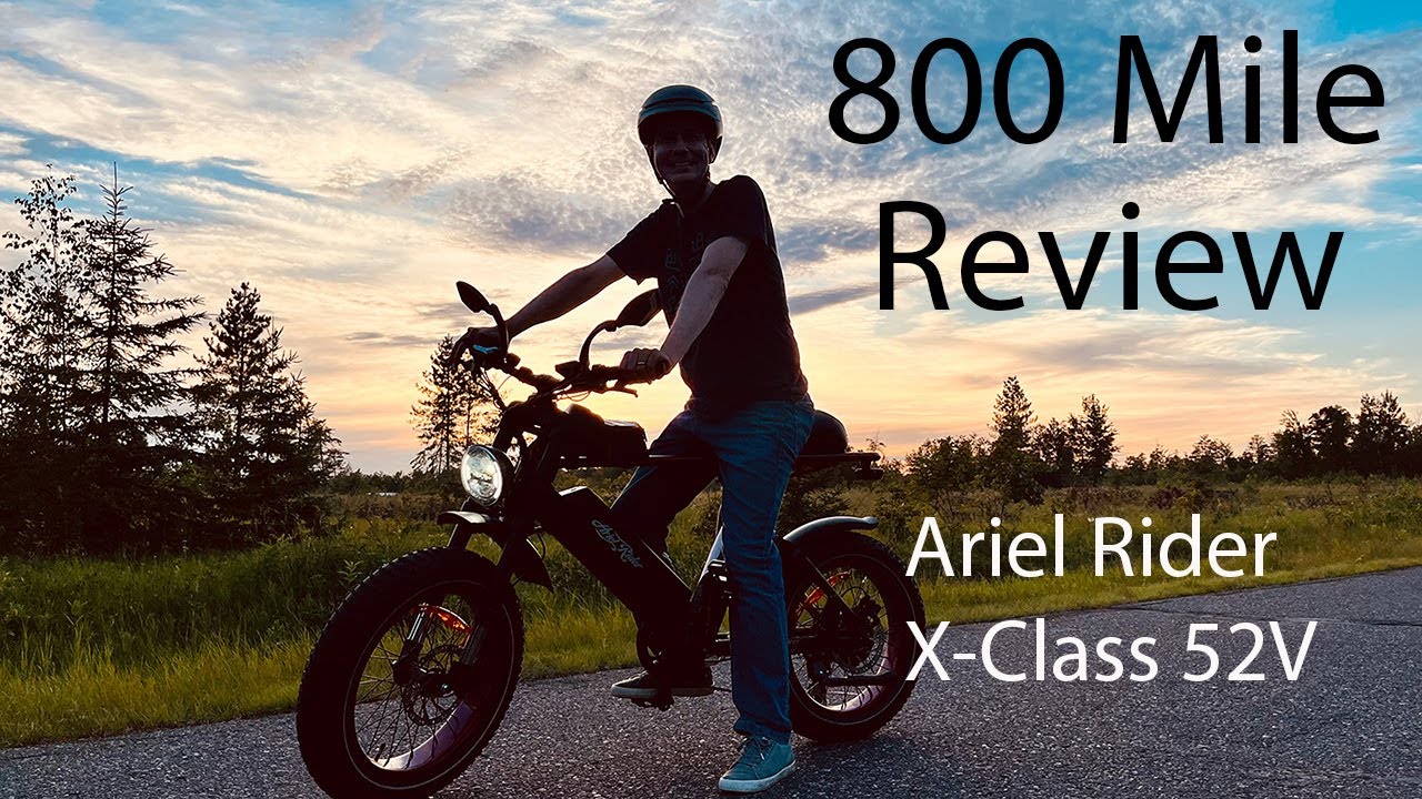 800 Mile Review - Ariel Rider X-Class 52v