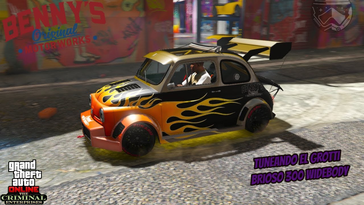 GTA V | Tuneando el *NUEVO* Grotti Brioso 300 Widebody (DLC The Criminal Enterprises)