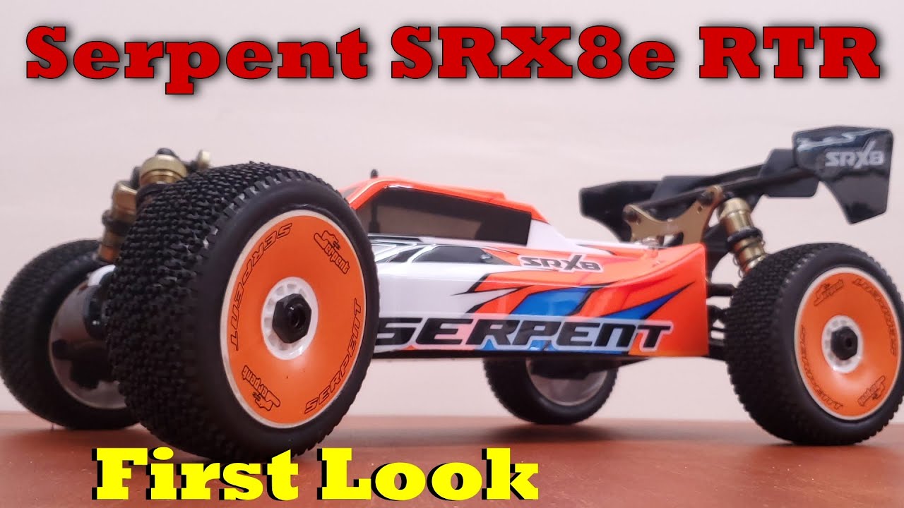 Serpent SRX8e 8th Scale RTR Buggy Unboxing, Do This Before 1st Run!!