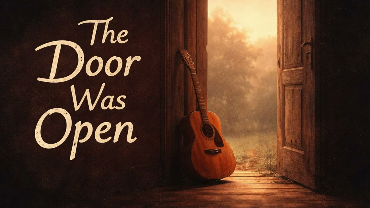 The door was open