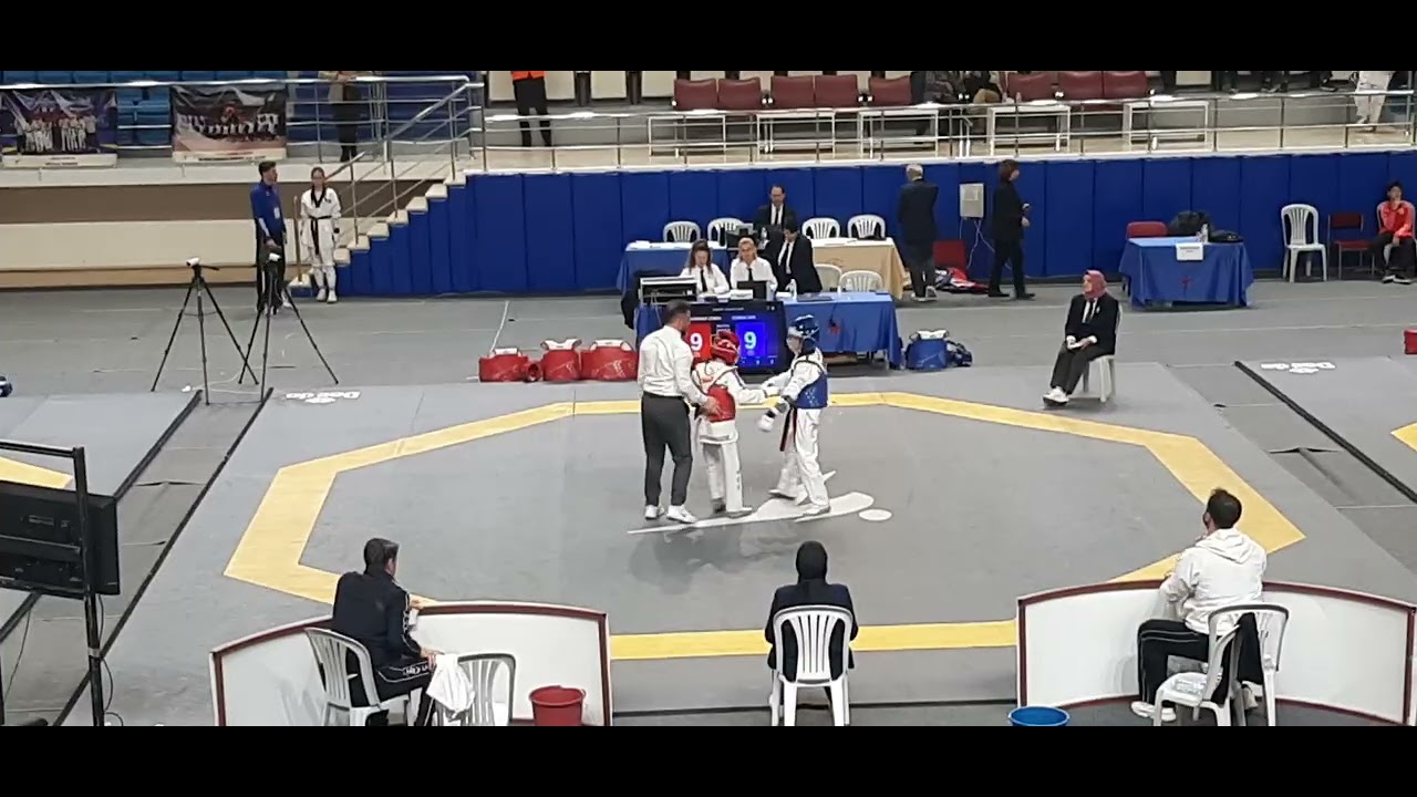 Doruk Efe Yeşilyurt 41 kg tekwando maçı yıldızlar