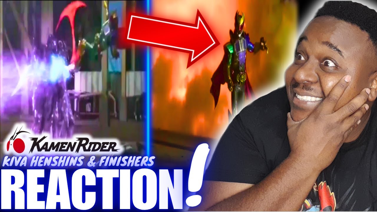 WONDERFUL ACTION! Kamen Rider Reaction Kiva Riders Henshin and Finisher (Kiva - Arc)