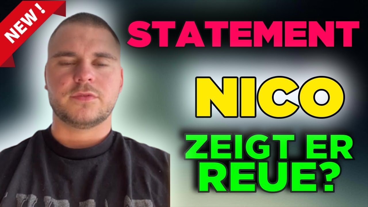 NICO LEGAT STATEMENT - Er bricht endlich sein SCHWEIGEN! EXTRA-UPDATE