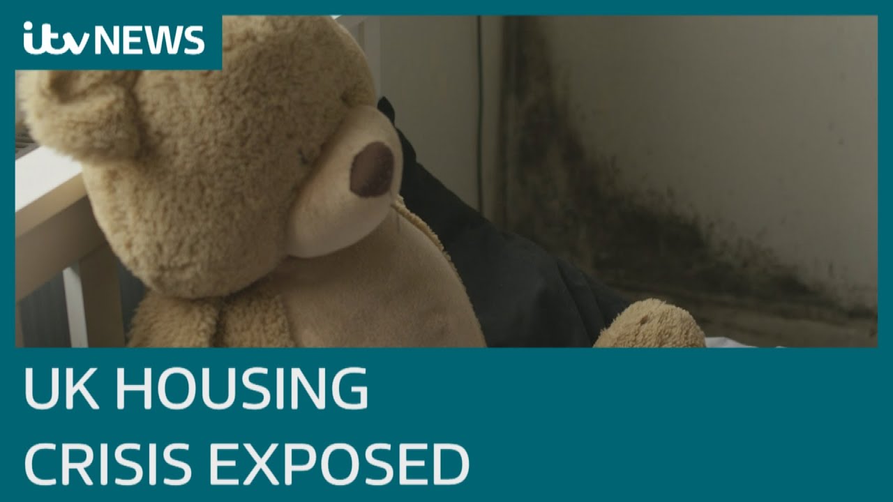 UK's housing crisis exposed as girl, 7, sleeps in tent to avoid mould | ITV News