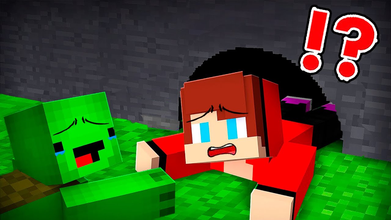 JJ and Mikey KIDNAPPED BY SOMEONE at Night in Minecraft ?!