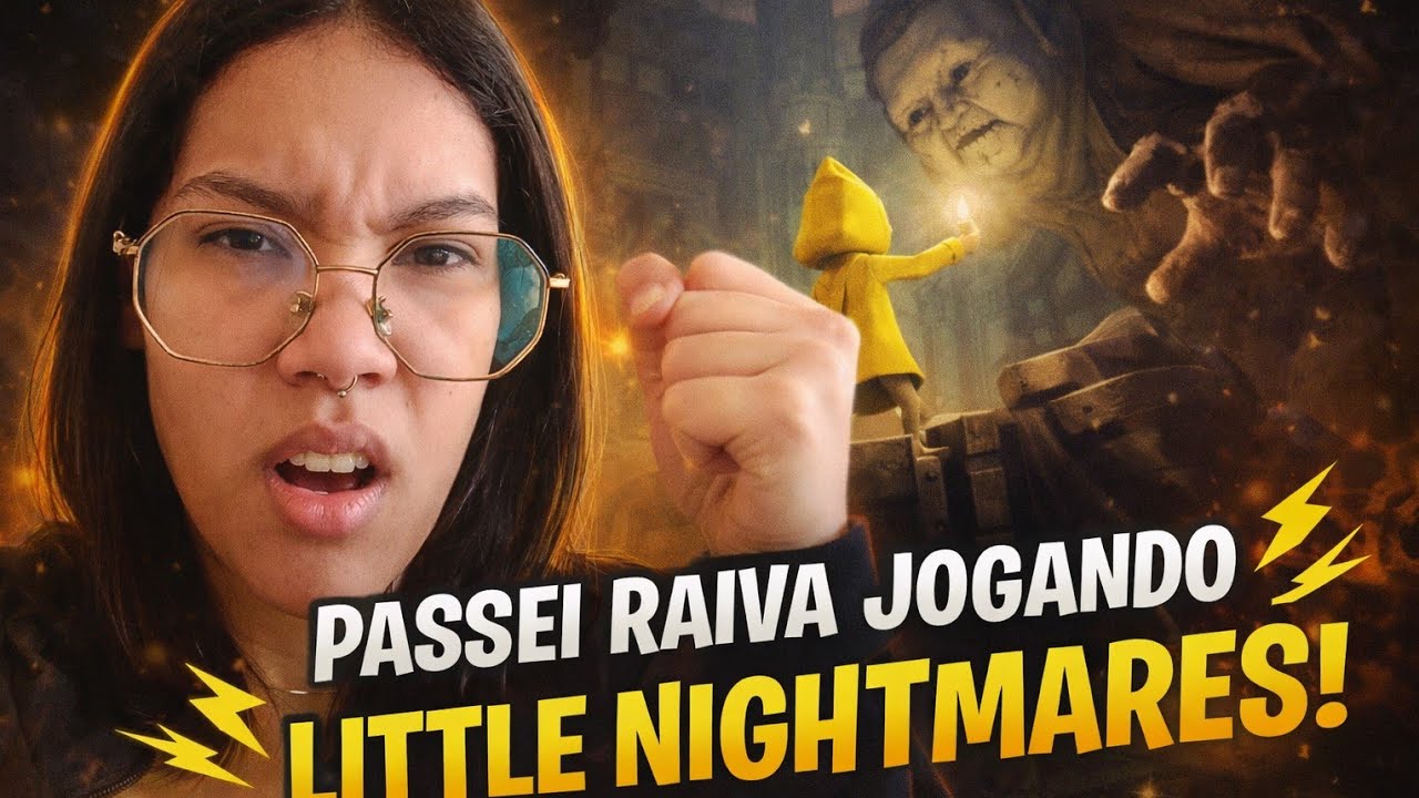 PASSEI RAIVA JOGANDO LITTLE NIGHTMARES! - PARTE 1