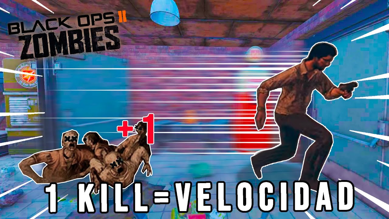 ZOMBIES pero CADA KILL AUMENTA LA VELOCIDAD - EN EL MAPA MAS PEQUEÑO DE COD 3