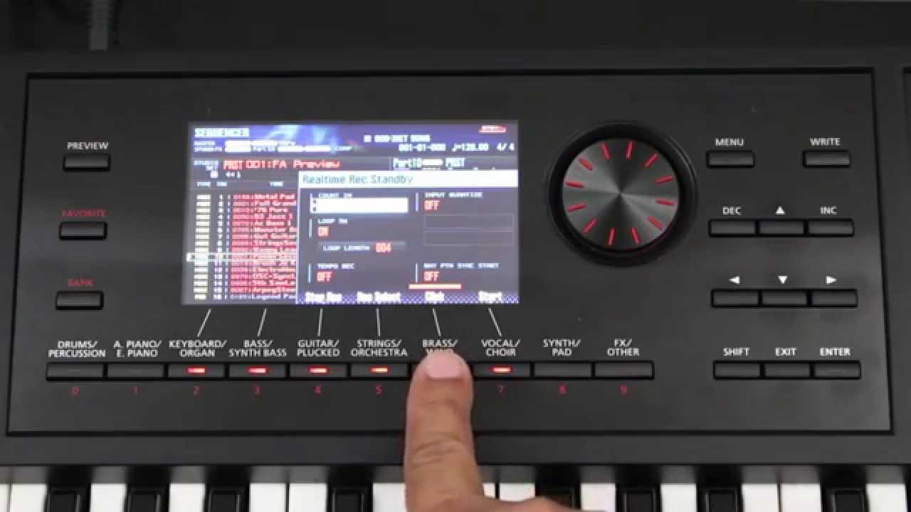Roland FA-06/08 - How to Create a Basic Sequence