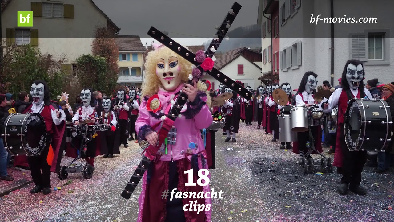 Fotzelcheibe Fasnacht-Clip «Hulapalu» @Umzug Frenkendorf 2018