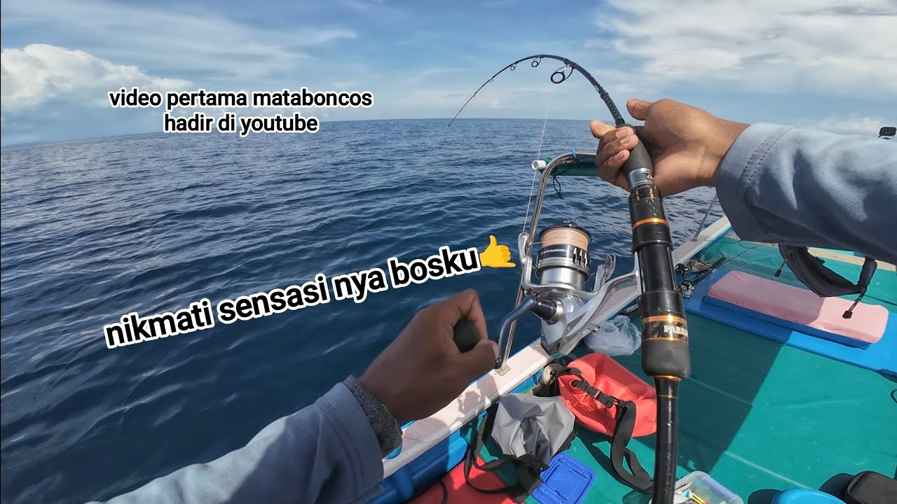 Light jigging kedalaman 40-80 meter, pov jigging dari angler mataboncos