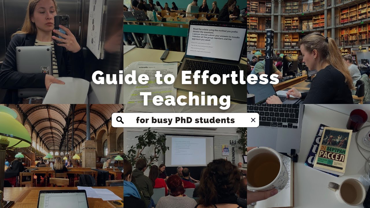 TEACHING as a PhD student? 6-STEP GUIDE