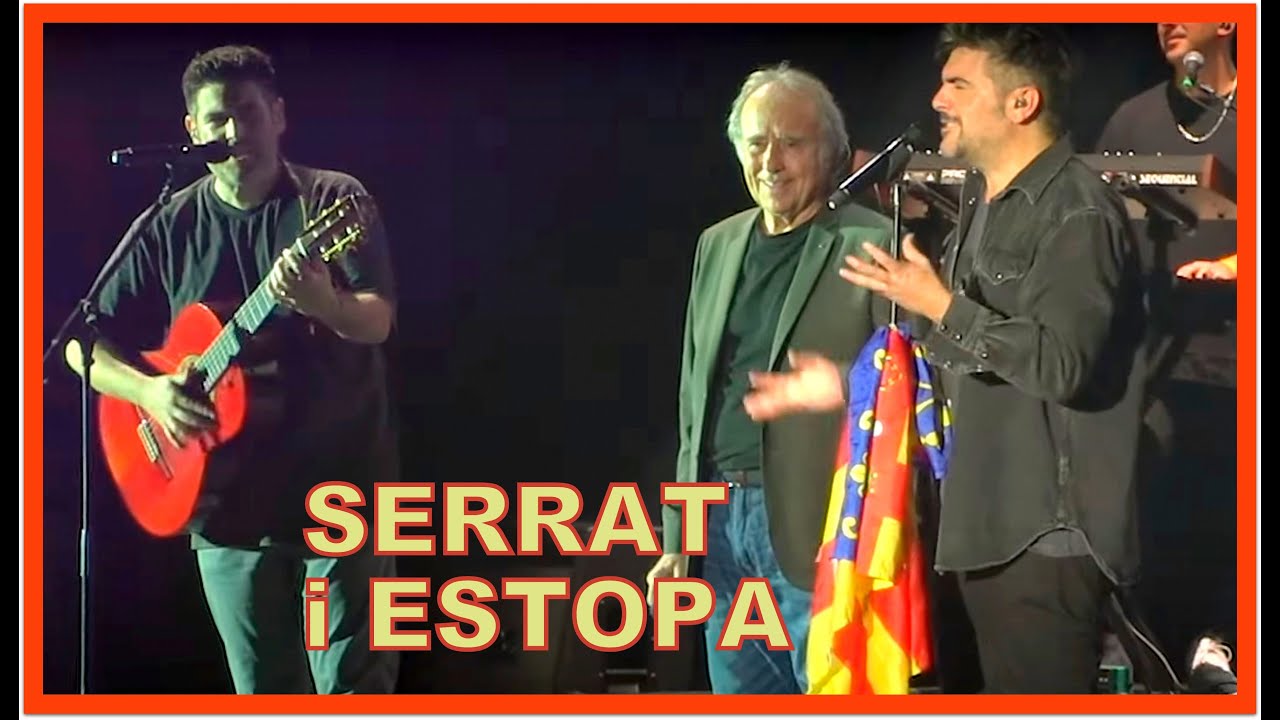 SERRAT i  ESTOPA Amb València ,  Me´n Vaig a Peu