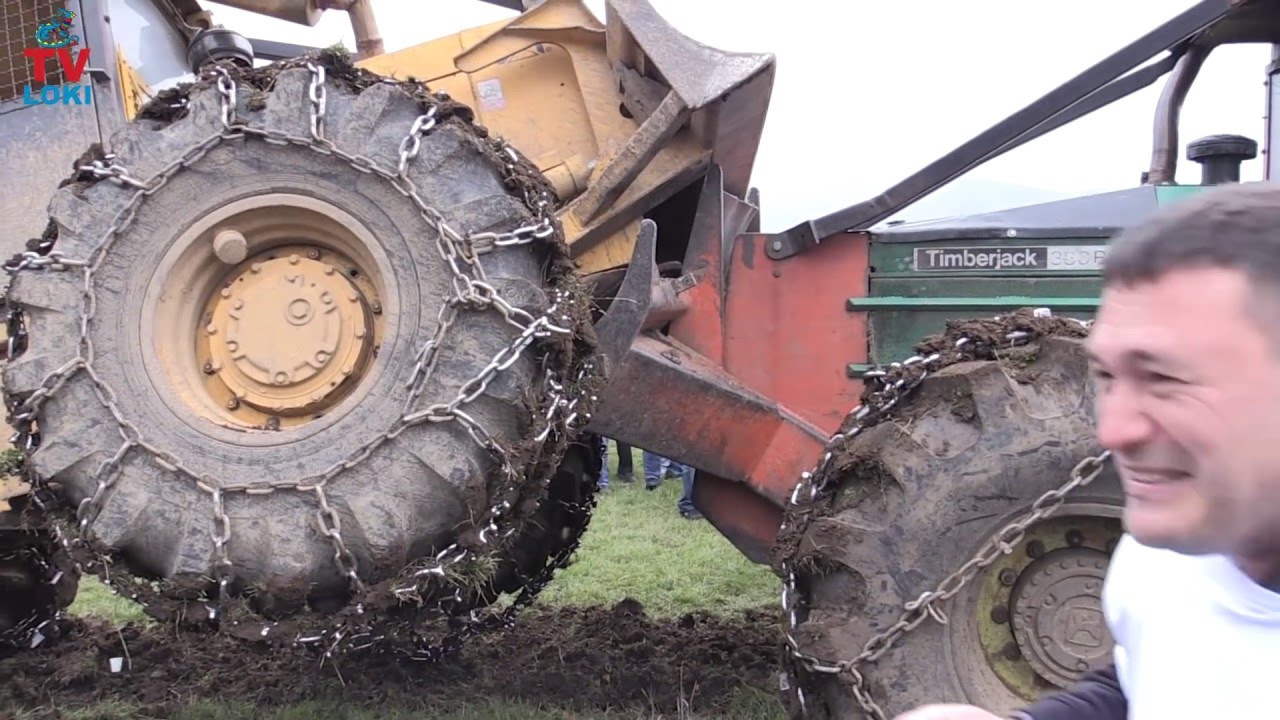 Fight Caterpillar 518 Vs Timberjack 380 B in Croatia