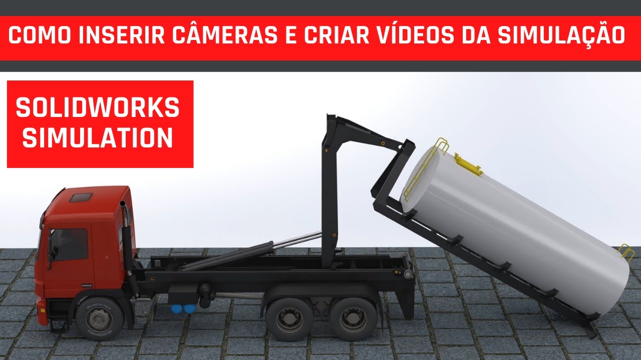 COMO INSERIR CÂMERAS E CRIAR VÍDEOS DA SIMULAÇÃO DE MOVIMENTO SOLIDWORKS ANIMATION