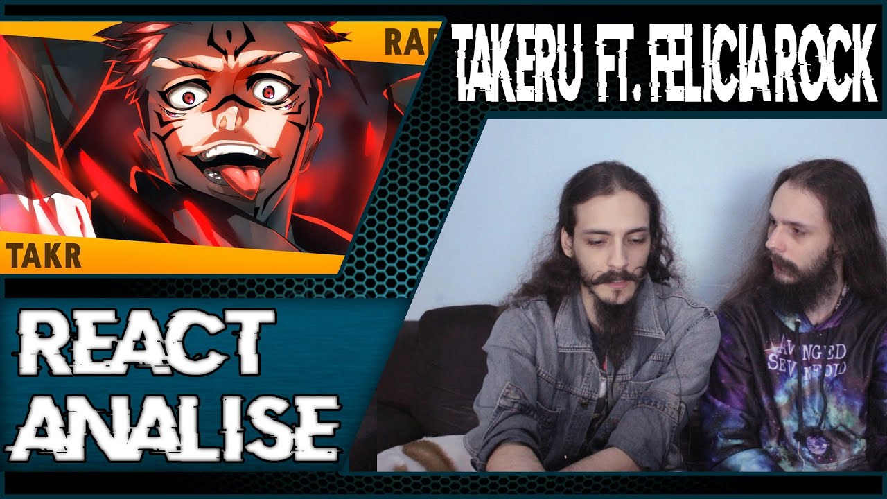 [REACT/ANÁLISE] TAKERU FEAT. FELICIA ROCK: RAP DO SUKUNA - O REI DAS MALDIÇÕES [PROD. 808 ANDER]