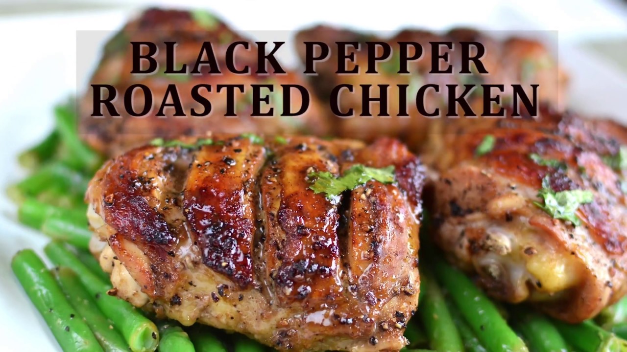 Black Pepper Roasted Chicken Recipe