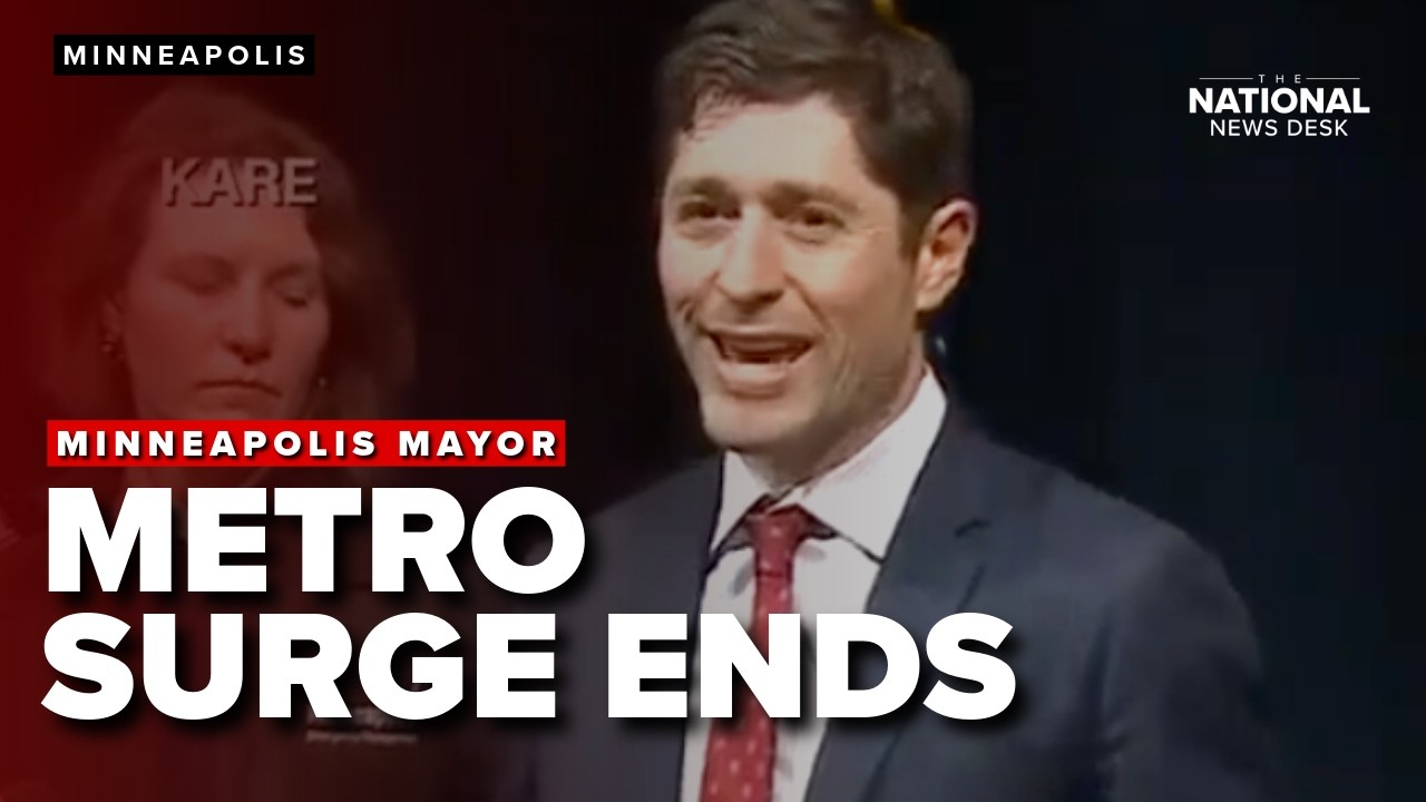 MINNEAPOLIS MAYOR highlights economic impacts of ICE surge and end of OPERATION METRO SURGE