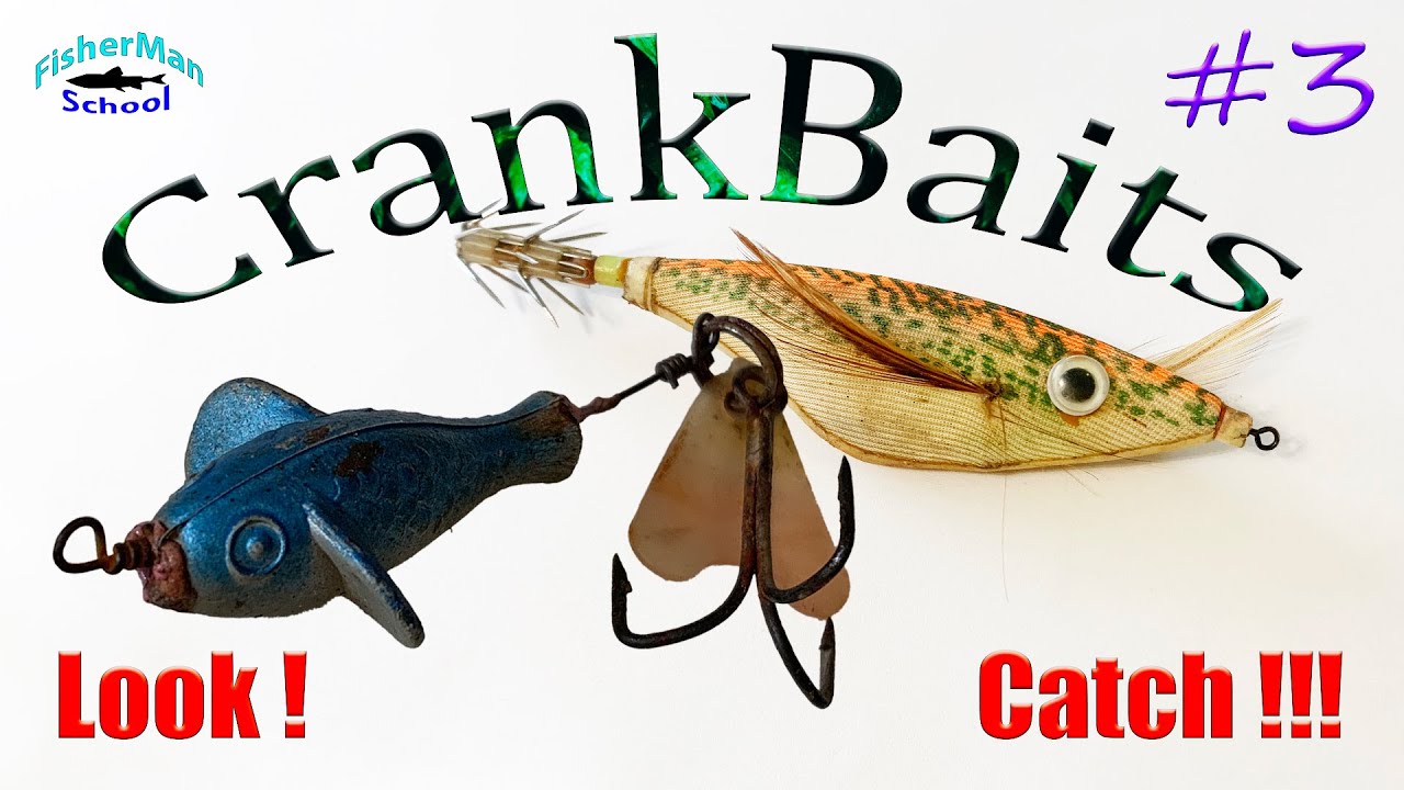 Crankbaits. Learn and be successful with the catch! Fishing school.