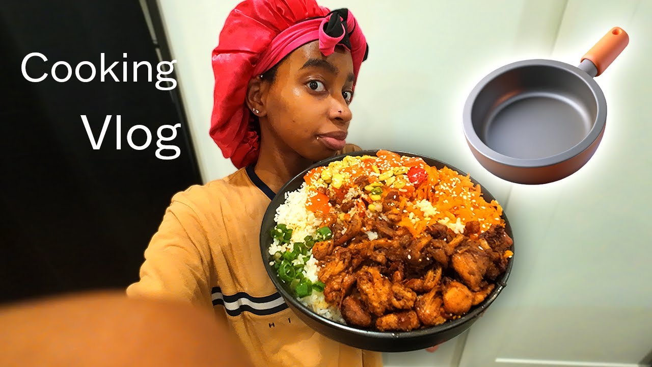 MAKING A MEAL I FOUND ON TIKTOK- COOKING VLOG!