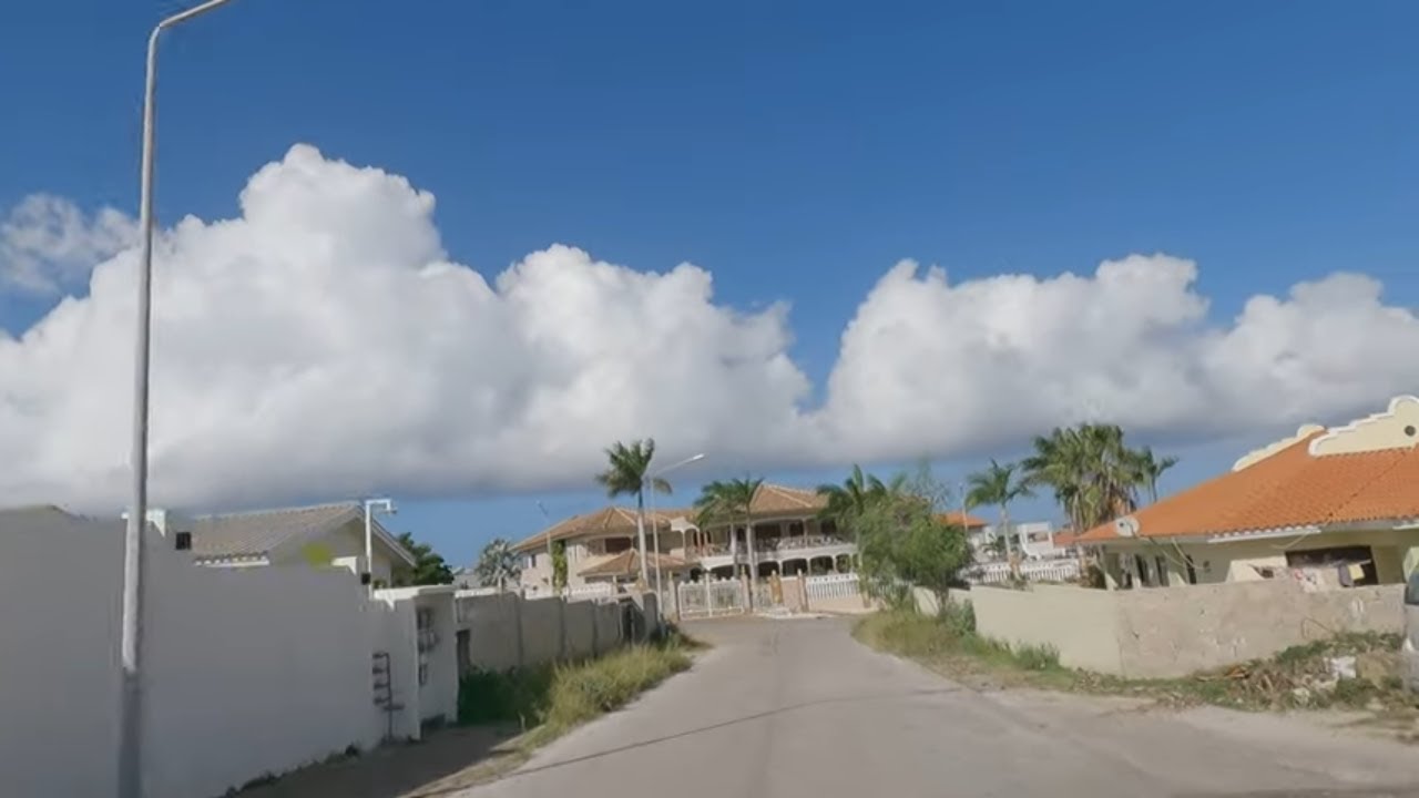 Road travel adventure of Grote berg Curacao