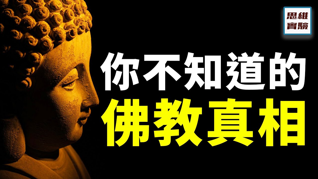50分鐘帶你看懂佛教演變：精神鴉片，權利鬥爭，古印度原始佛教其實根本不是宗教？ ！ ｜思維實驗室