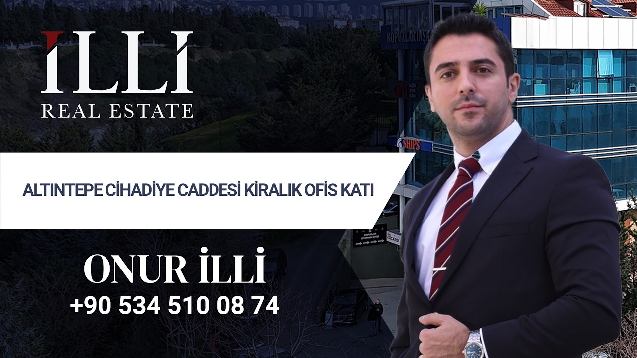 Bostancıda Kiralık Ofis Katı