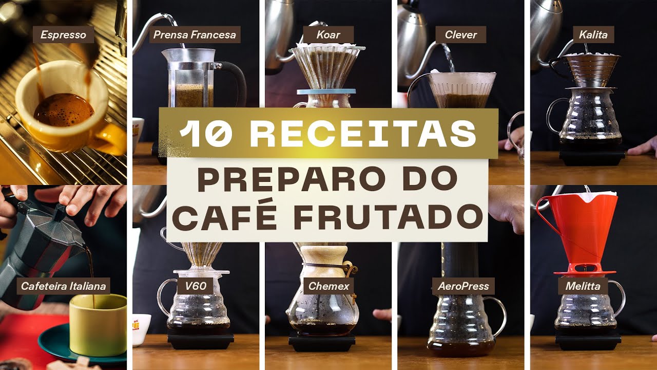 10 RECEITAS DE PREPARO DO CAFÉ FRUTADO | Manual de uso completo