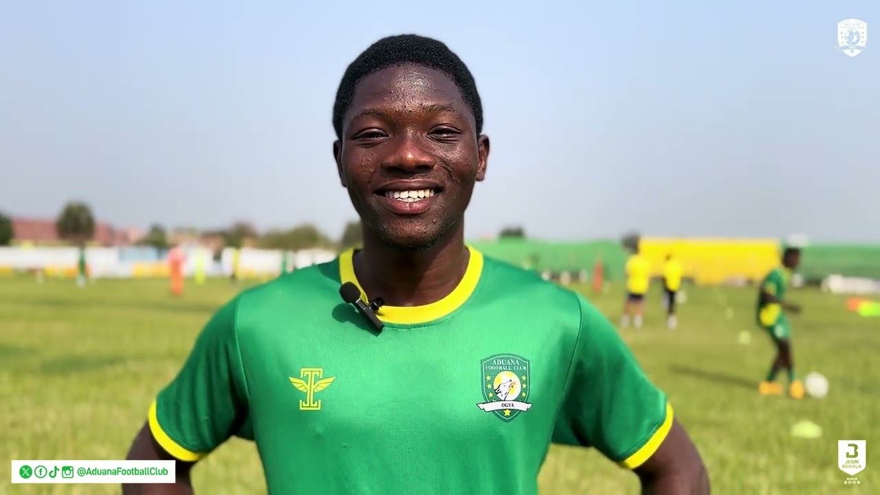 ‪Princeis Otubua shares his thoughts as we build up to Sunday’s encounter with Swedru All Blacks 🎙️⚽