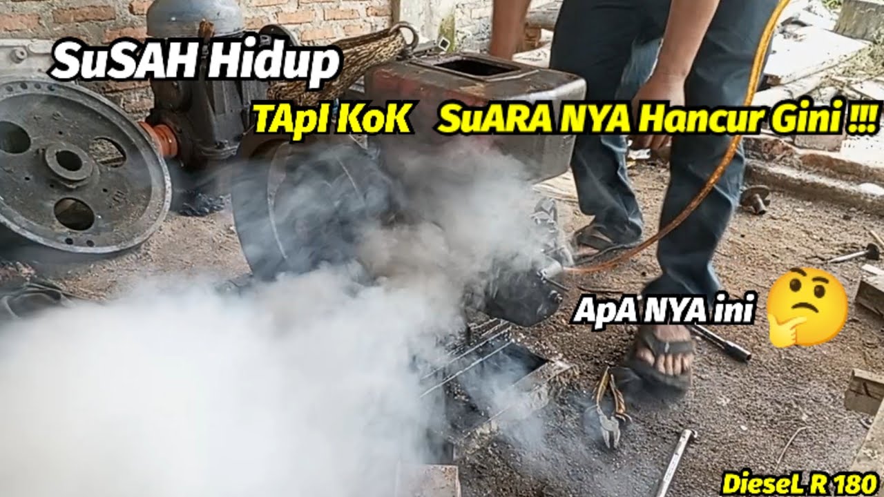 Gak Bisa Hidup !! Kok Jadi Gini Suara Mesin Diesel Nya R 180