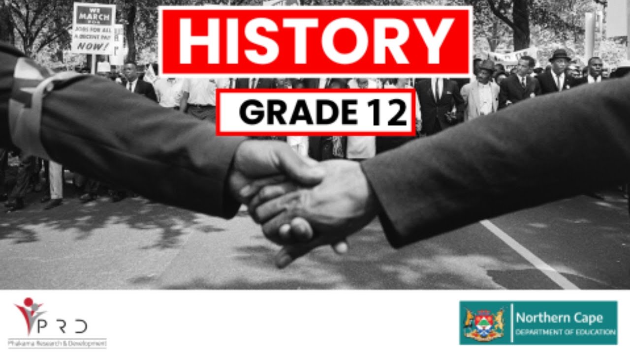 HISTORY GRADE 12 - CIVIL RIGHTS MOVEMENT  REVISION PART 1