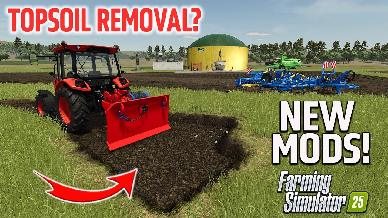 I WASN&rsquo;T EXPECTING THAT?! NEW/UPDATED MODS! (REVIEW/GUIDE) FARMING SIMULATOR 25
