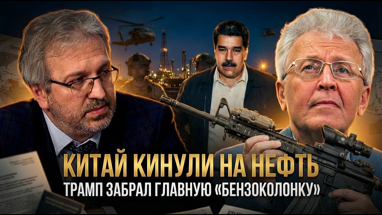 Валентин Катасонов | КИТАЙ КИНУЛИ НА НЕФТЬ. Трамп забрал главную «бензоколонку»