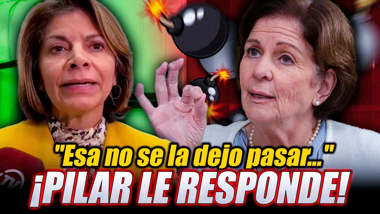 🔴 PILAR CISNEROS dejo SIN RESPUESTA a LAURA CHINCHILLA