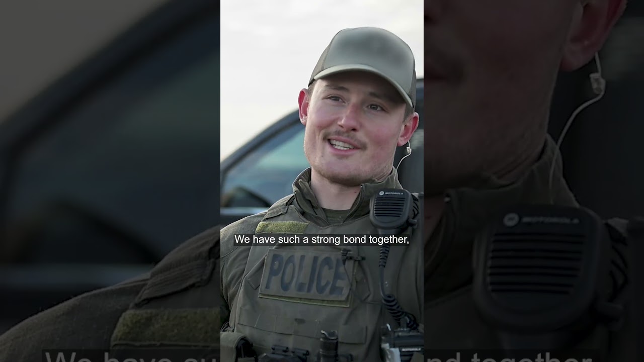 Battlefords RCMP Police Dog Services: Nothing better than finding somebody at the end of a track