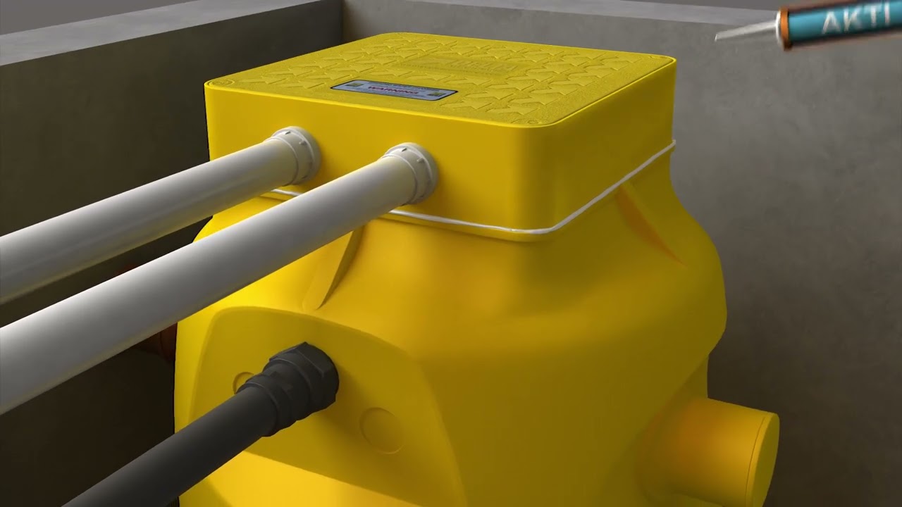 Installation of a Delta Dual V3 Foul Packaged Pump Station