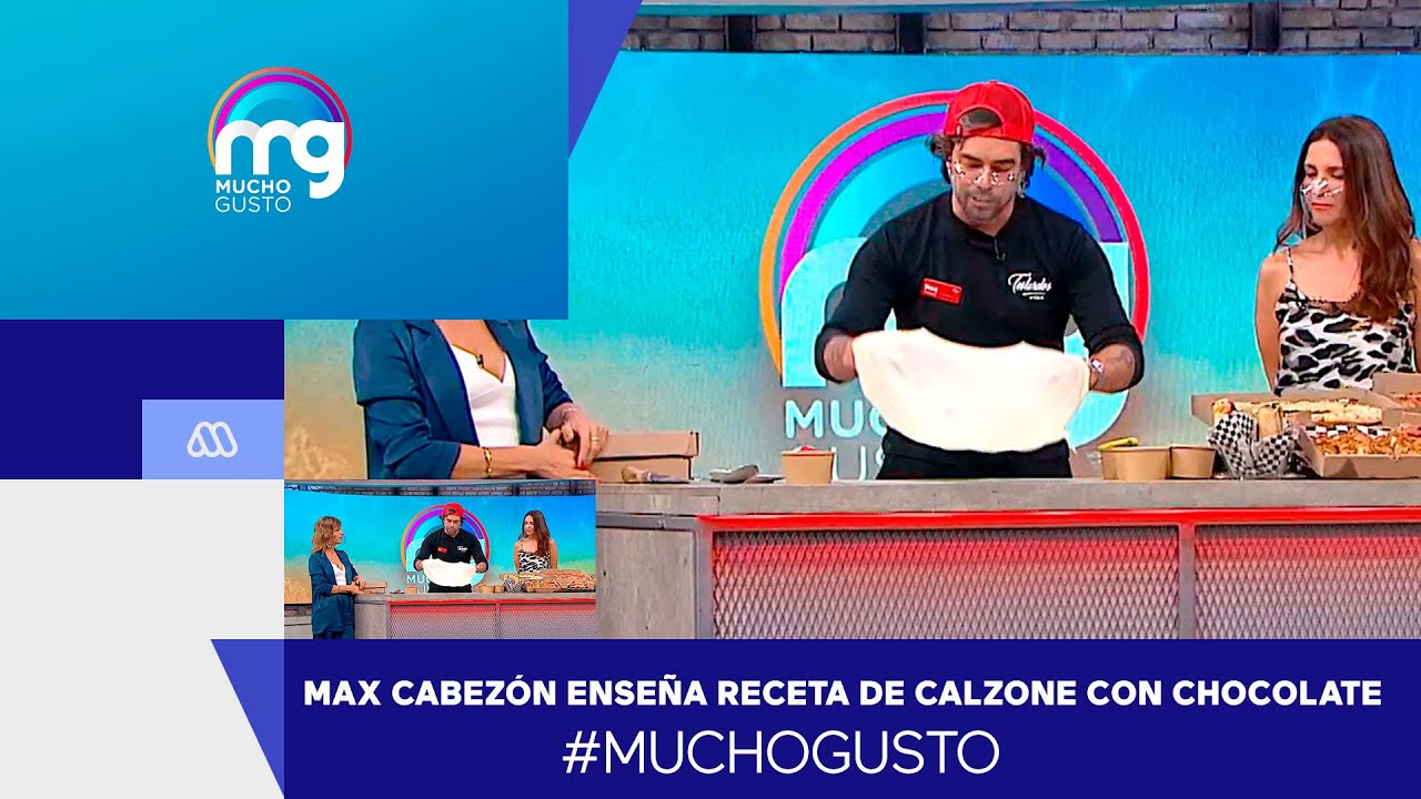 Max Cabez&oacute;n ense&ntilde;a a preparar calzone de chocolate con frutillas