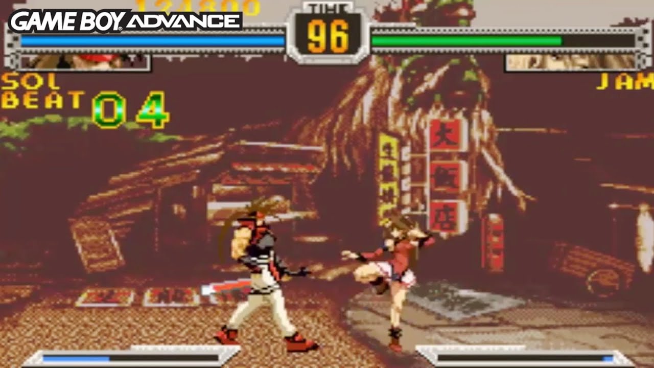 Guilty Gear X: Advance Edition (Game Boy Advance Gameplay)
