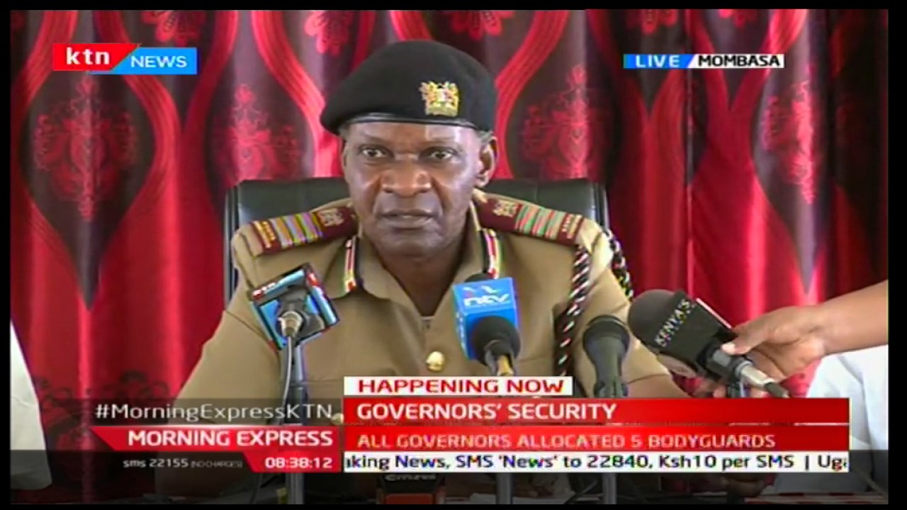 Nelson Marwa's full speech on the Governor's security