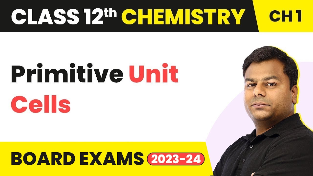Number of Atoms Present in a Unit Cell - Solid State | Class 12 Chemistry Chapter 1 (2022-23)