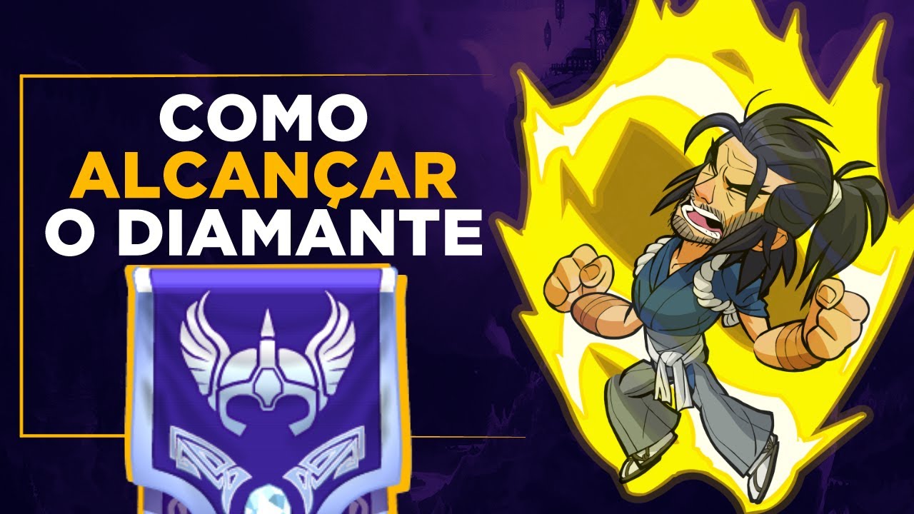 Como ALCAN&Ccedil;AR O DIAMANTE no BRAWLHALLA?