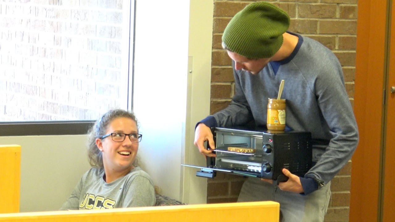 Loudly Eating in the Library!