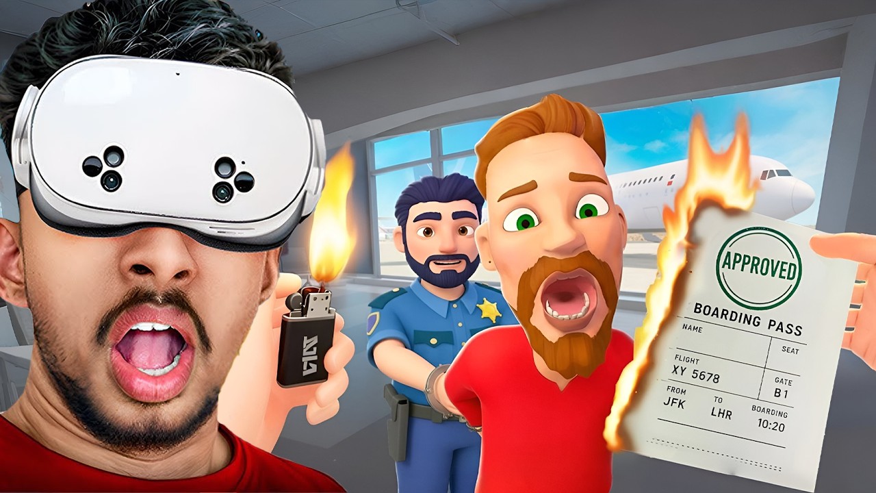 Arresting Illegal Passengers at the Airport! 🚨 | I Am Security VR