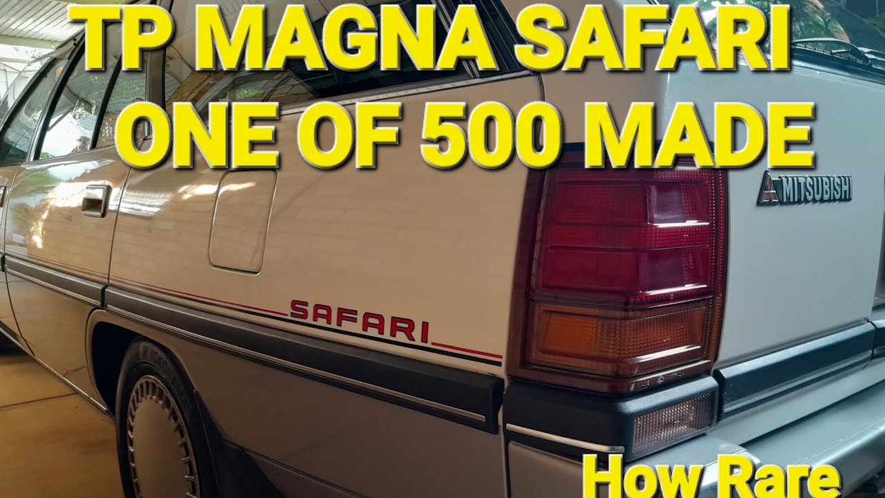LAST OF THE TP's. Looking at a Mitsubishi Magna Safari Wagon ..